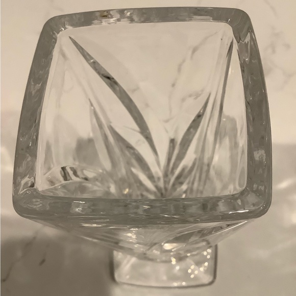EUC Cut Glass Vase - Picture 3 of 6